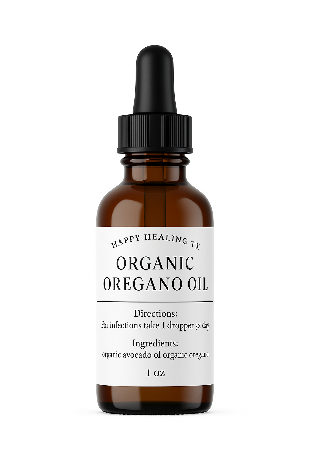 Organic Oregano Oil- 2 oz.