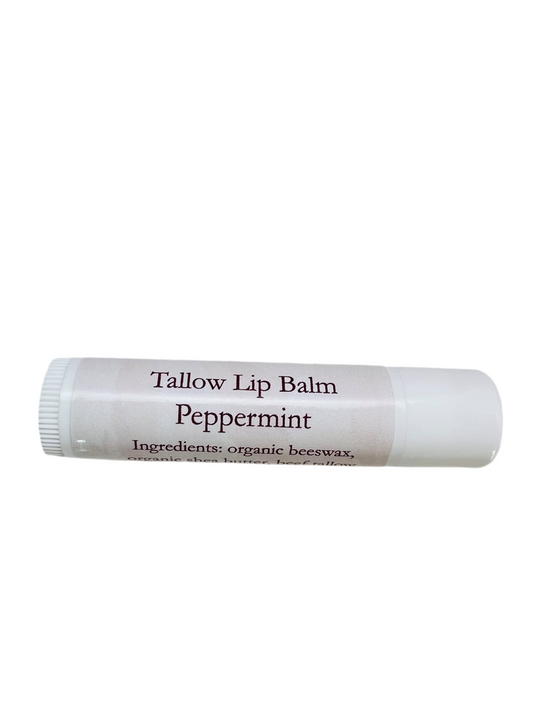 Tallow Lip Balm- Peppermint