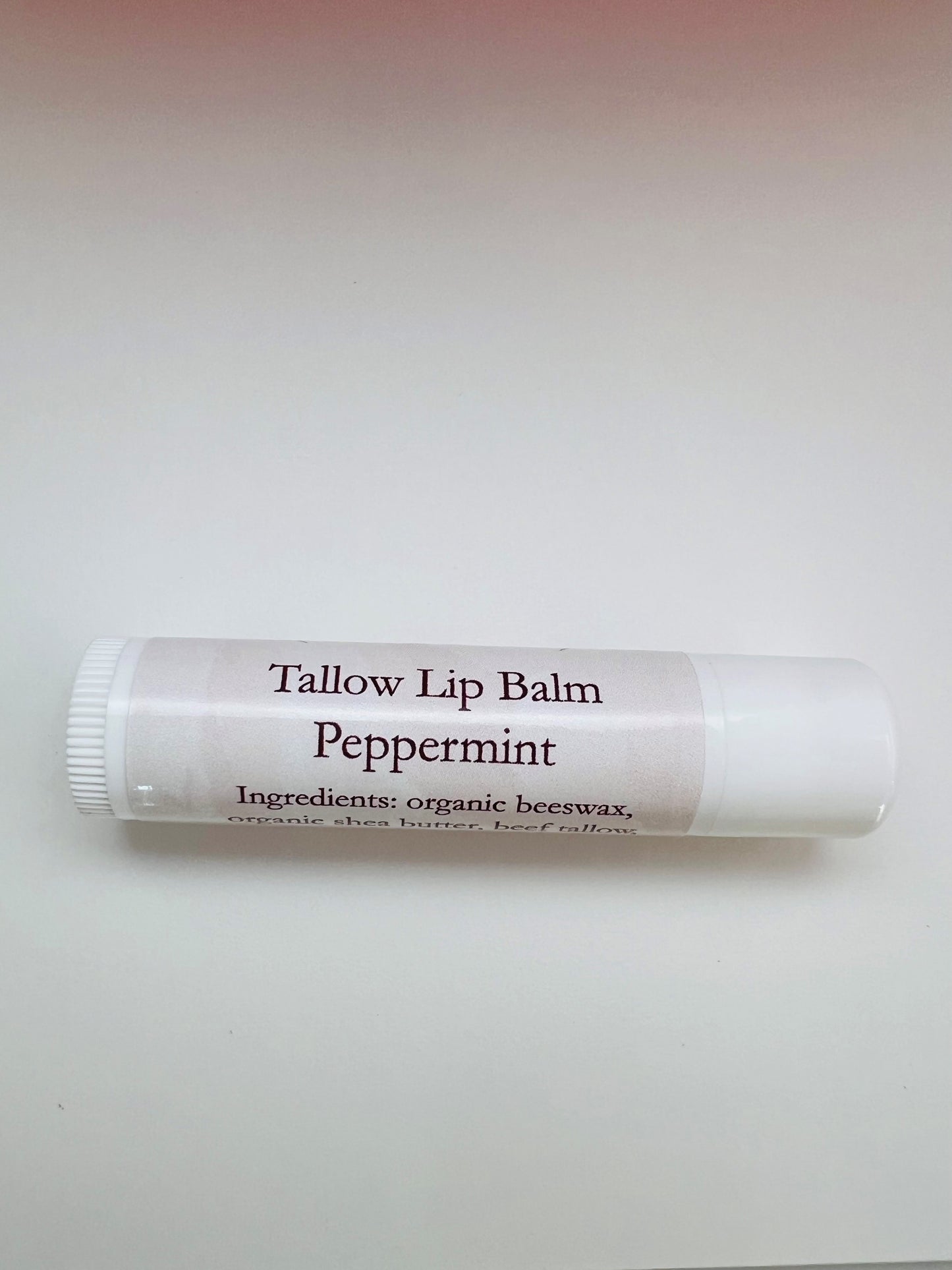 Tallow Lip Balm- Peppermint