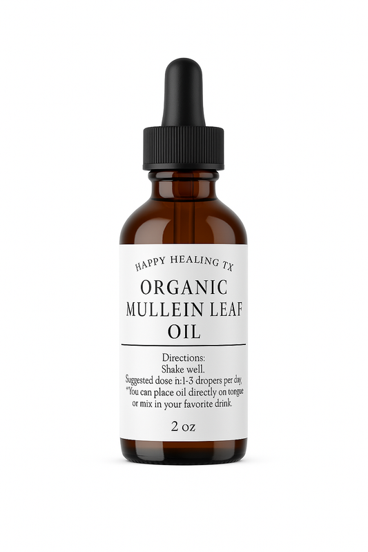 Organic Mullein Leaf Oil- 2oz