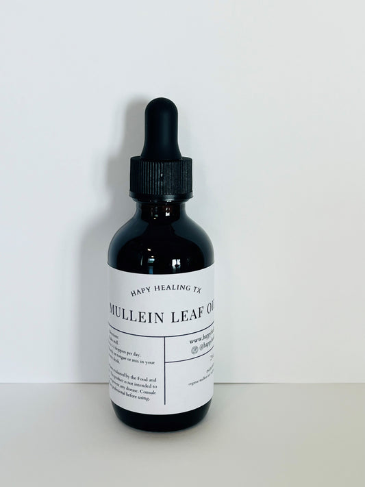 Organic Mullein Leaf Oil- 2oz