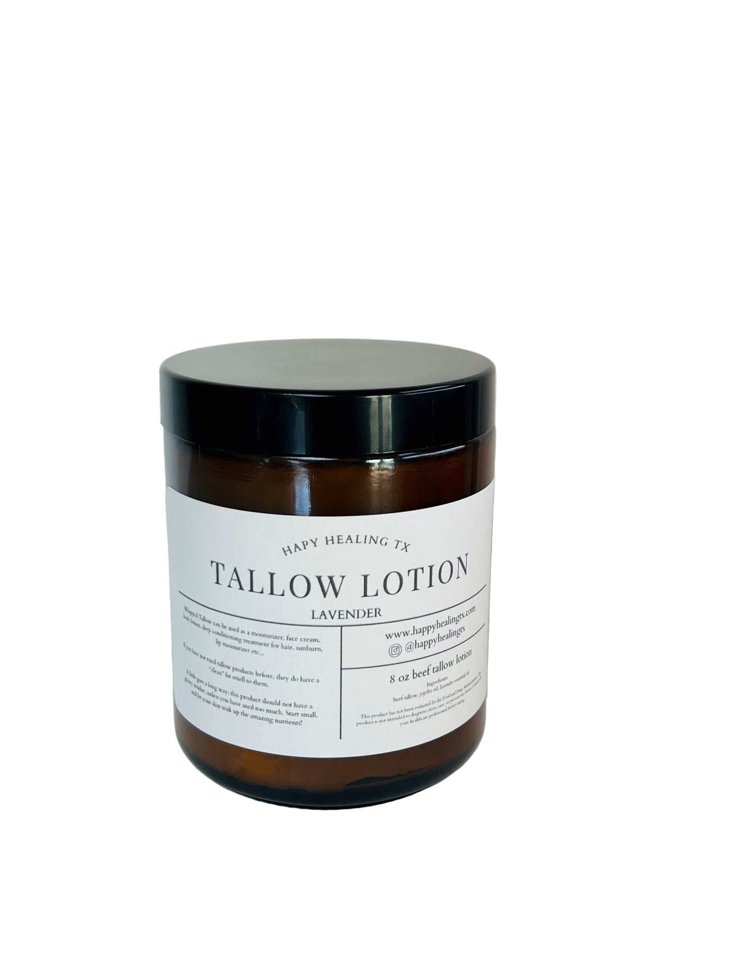 Tallow Lotion- Lavender