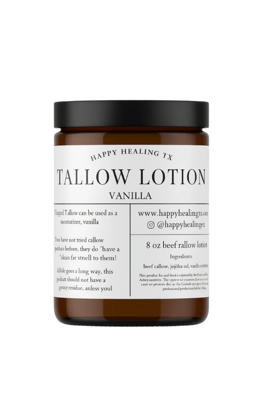 Tallow Lotion- Vanilla
